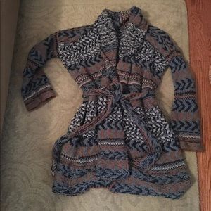 Free People chunky knit sweater small